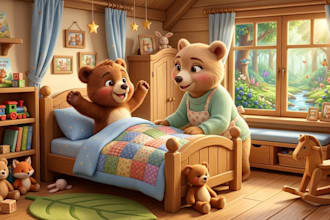children story book illustration children story children story book illustration