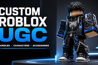 create roblox ugc bundles, characters and accessories for your roblox game