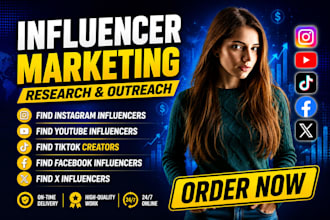 influencer outreach influencer research youtube influencer for website promotion
