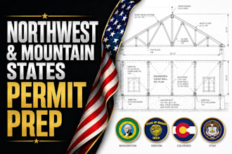 draft structural blueprints for washington, oregon, colorado, utah