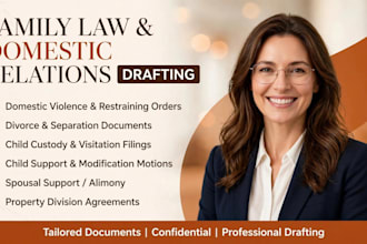 draft your legal documents such as lawsuits and court appeals