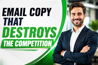 write a persuasive email sales copy sequence that increases business conversion