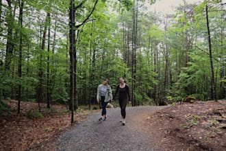 take candid, authentic photos of your hike