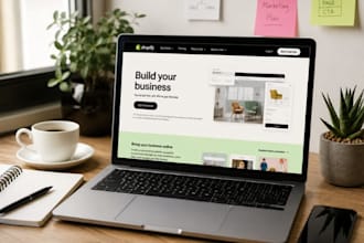 design a premium shopify store that increases sales, design shopify