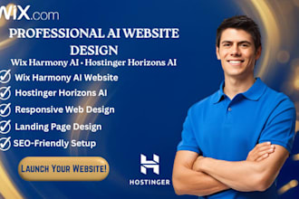 design wix harmony ai website hostinger website hostinger horizons ai horizon