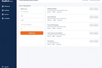 build a custom online booking and appointment website
