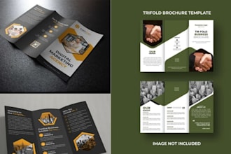 design a professional brochure for your business