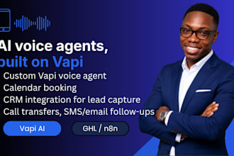 build vapi, ai voice agent, vapi ai receptionist, ghl vapi ai, n8n automation