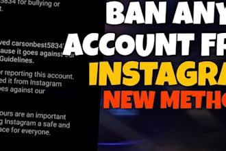 ig banning bot,fb x harassing mass report tiktok banning remove negative content