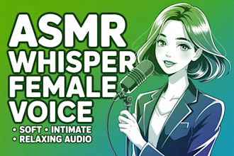 record soft whisper asmr flirty female voice, fantasy, girlfriend