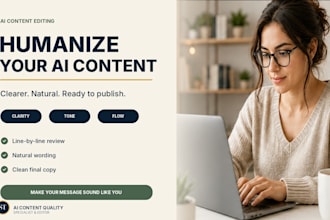 review and humanize your ai content for clarity and tone