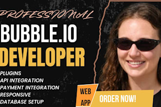 be bubble io developer, develop bubble website, saas bubble mvp, bubble ai apps