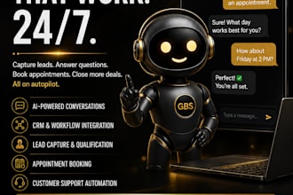 build an ai chatbot for your business website and CRM