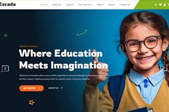 build kindergarten website daycare website preschool childcare wordpress website
