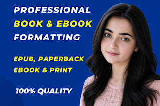 professionally format your book for amazon KDP and print