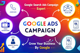 be your google ads expert, ads manager and PPC campaign, GTM specialist