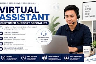 be your customer support and virtual assistant