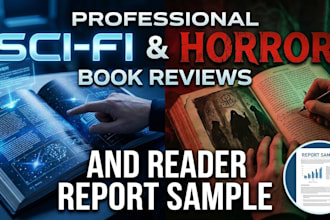 your sci fi and horror beta reader and book critic