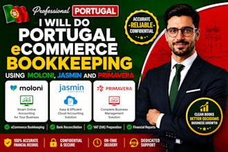 do portugal ecommerce bookkeeping using moloni jasmin and primavera
