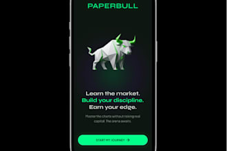 design modern mobile app