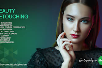 do professional beauty retouching