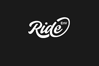 design electric bike scooter surfer vehicle company logo