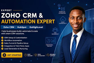 setup zoho CRM , zoho one, zoho expert