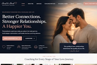 build wix relationship coach website dating coach counselling website