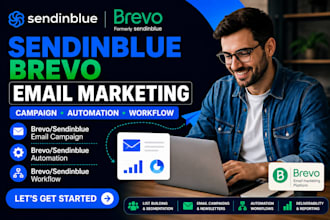 setup brevo sendinblue email automation campaign workflow brevo email marketing
