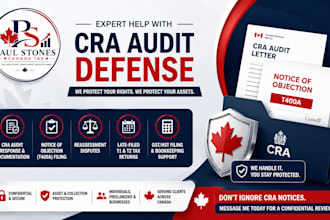 handle your cra tax audit defense, notice of objection t400a, canada tax filing