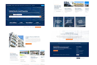 design a real estate website, realtor website, or idx website