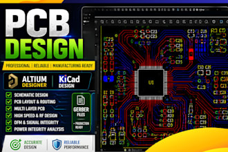 design schematic pcb multilayer circuit boards in altium pcb board aitium design