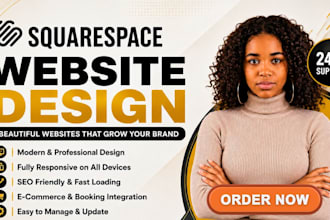 build square online store, redesign squarespace  blog website design square seo