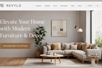 design home decor shopify store bamboo home product store furniture website
