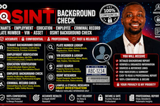 do tenants employment education employee criminal record osint background check