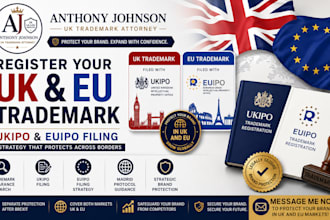 file your UK and eu trademark registration with ukipo and euipo expand strategy