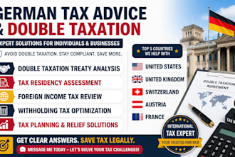 help with german double taxation, tax treaty and international tax issues