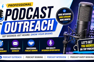 do podcast outreach, podcast booking and podcast interview for authors and coach