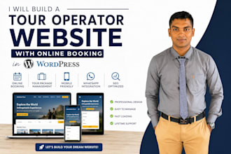 build a tour operator website
