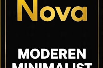 do modern luxury logo design for brand