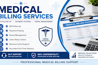 medical billing expert ar follow up payment posting
