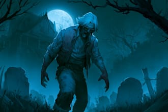 draw horror character illustration