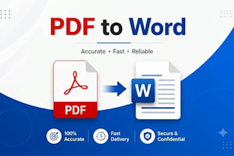 convert PDF to word or word to PDF