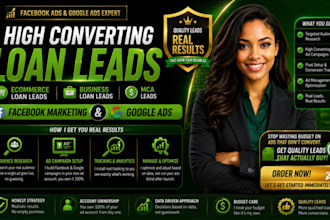 ecommerce loan leads business loan leads mca leads google ads facebook marketing