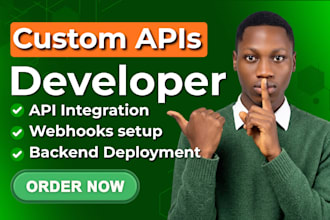 develop fix or integrate custom rest apis