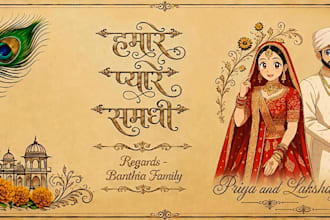 make a set of 50 custom beautiful money envelopes for your wedding