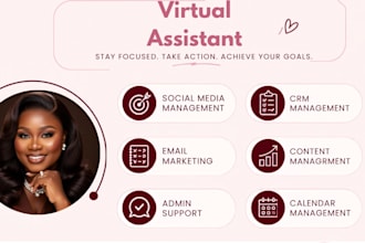 be your adhd, executive, personal  virtual assistant