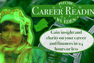 provide a detailed and accurate career tarot reading and energy clearing