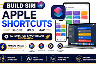 build siri apple shortcuts iphone ipad mac automation ios workflow automation