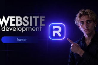 create modern web site in 24 hours in framer